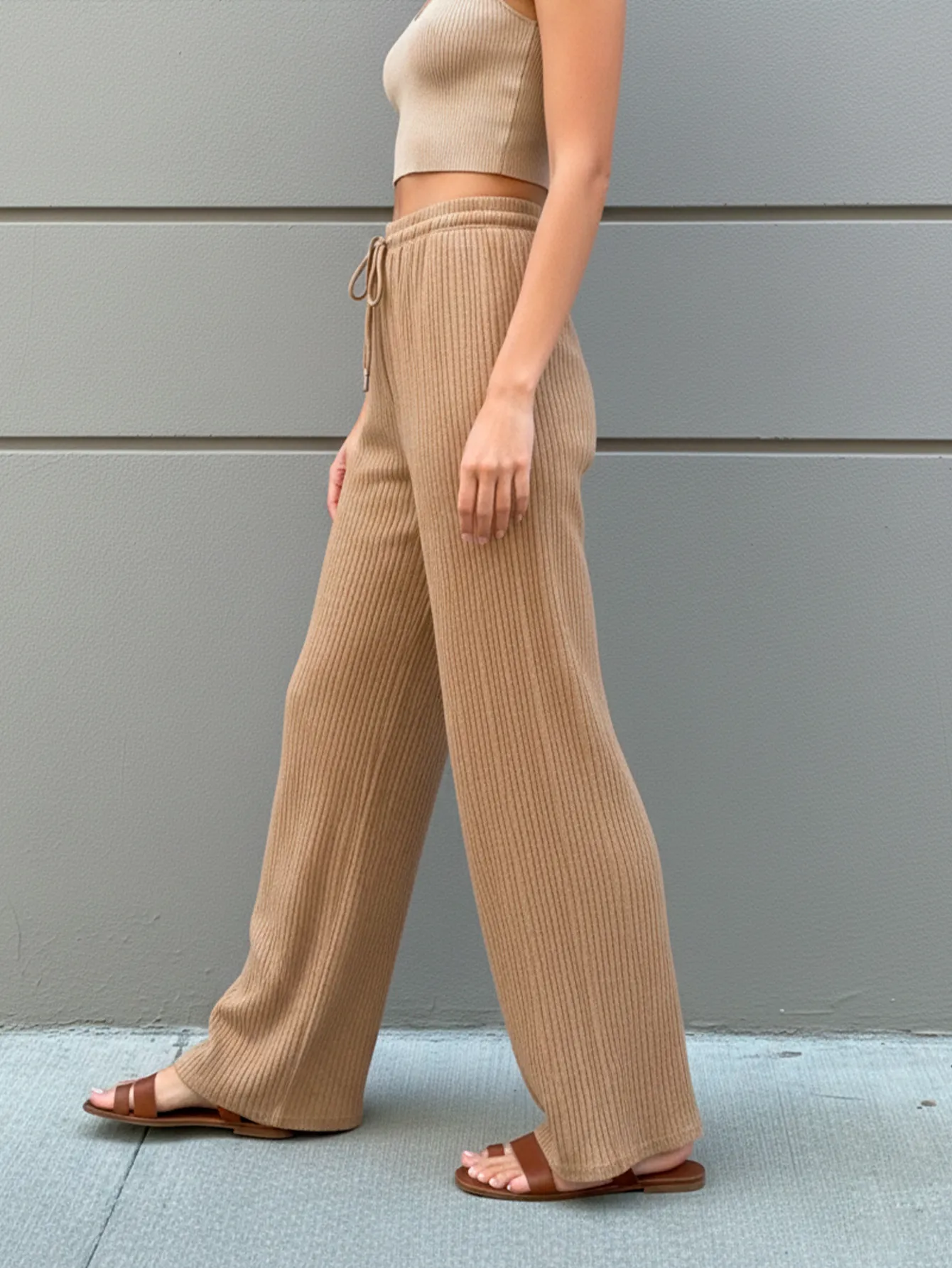 AD2625 PANTALON DE PIERNA ANCHA 9433